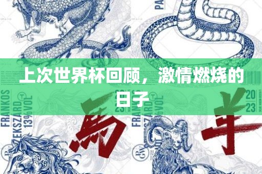上次世界杯回顾洪湖市顺升工程机械租赁有限公司，激情燃烧的日子