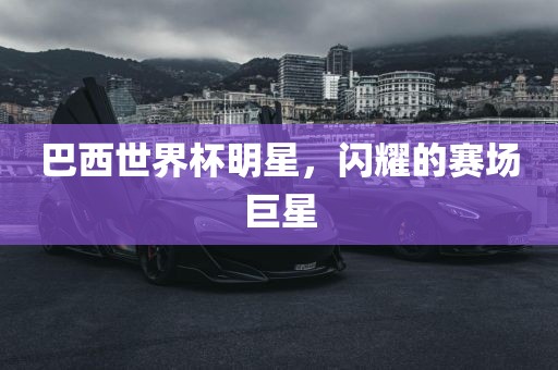 巴西世界杯明星，闪耀的赛场巨星洪湖市顺升工程机械租赁有限公司