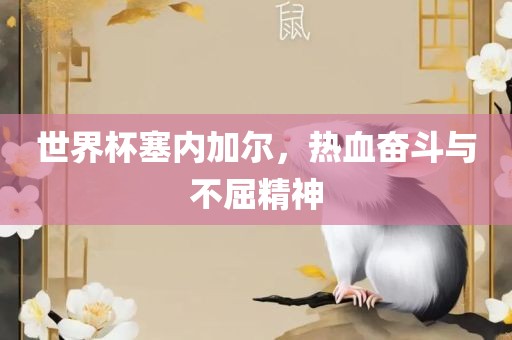 世界杯塞内加尔，热血奋斗与不屈精神