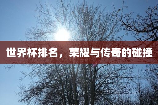 世界杯排名，荣耀与传奇的碰撞