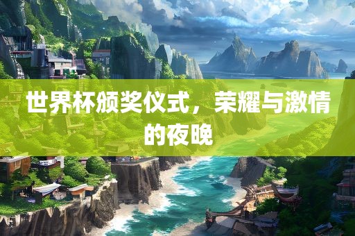 世界杯颁奖仪式，荣耀与激情的夜晚