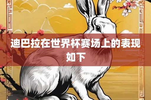 迪巴拉在世界杯赛场上的表现如下