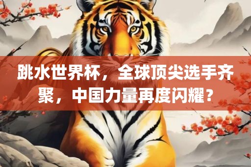 跳水世界杯，全球顶尖选手齐聚，中国力量再度闪耀？