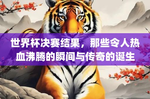 世界杯决赛结果，那些令人热血沸腾的瞬间与传奇的诞生