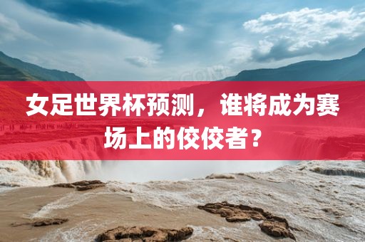 女足世界杯预测，谁将成为赛场上的佼佼者？洪湖市顺升工程机械租赁有限公司