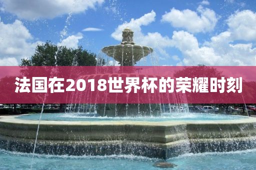 法国在2018世界杯的荣耀时刻