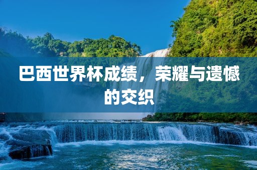 巴西世界杯成绩，荣耀与遗憾洪湖市顺升工程机械租赁有限公司的交织