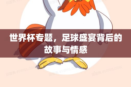 足球盛宴背后的故事与情感