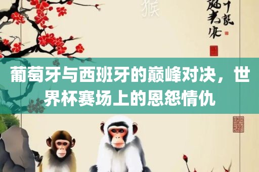 葡萄牙与西班牙的巅峰对决，世界杯赛场上的恩怨情仇