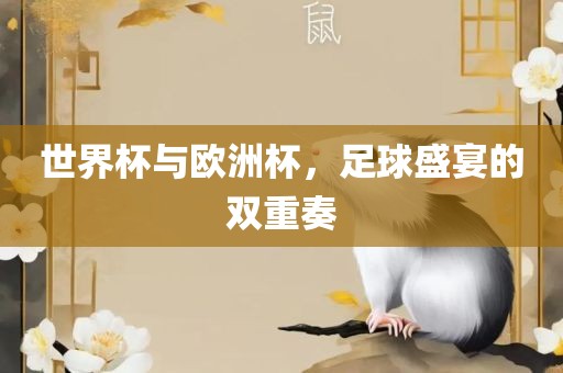 世界杯与欧洲杯，足球盛宴的双重奏