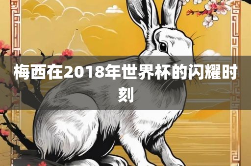 梅西在2018年世界杯的闪耀时刻
