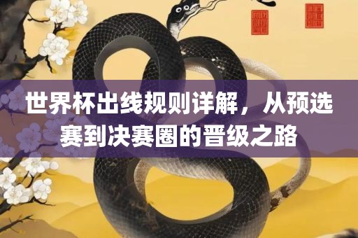 世界杯出线规则详解，从预选赛到决赛圈的晋级之路