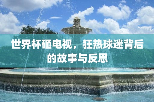 世界杯砸电视，狂热球迷背后的故事与反思