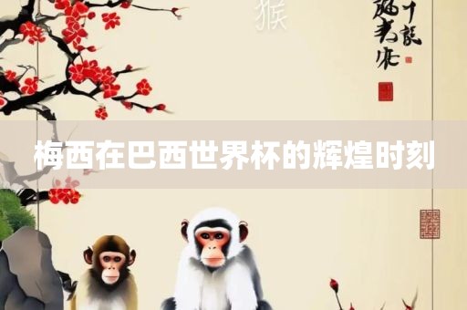 梅西在巴西世界杯的辉煌时刻