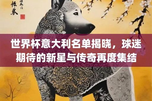 世界杯意大利名单揭晓，球迷期待的新星与传奇再度集结