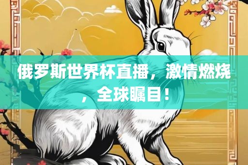 俄罗斯世界杯直播，激情燃烧，全球瞩目！