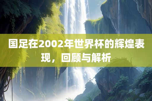 国洪湖市顺升工程机械租赁有限公司足在2002年世界杯的辉煌表现，回顾与解析