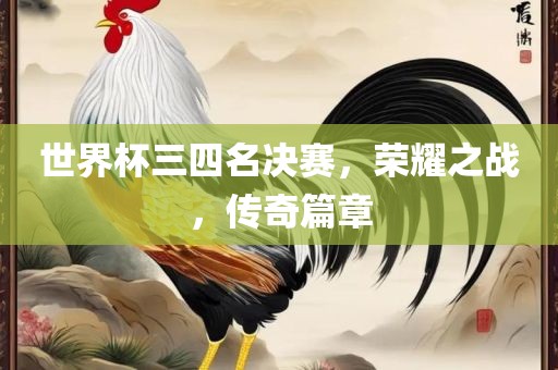 世界杯三四名决赛，荣耀之战，传奇篇章