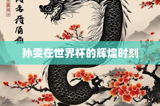 孙雯在世界杯的辉煌时刻