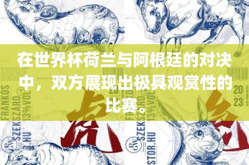 在世界杯荷兰与阿根廷的对决中，双方展现出极具观赏性的比赛。