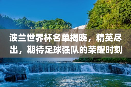波兰世界杯名单揭晓，精英尽出，期待足球强队的荣耀时刻
