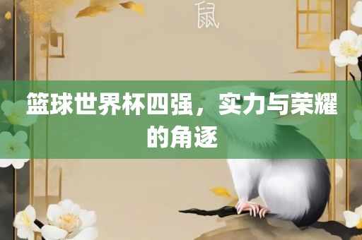 篮球世界杯四强，实力与荣耀的角逐