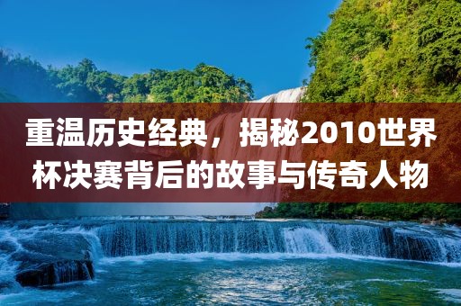 重温历史经典，揭秘2010世界杯决赛背后的故事与传奇人物洪湖市顺升工程机械租赁有限公司