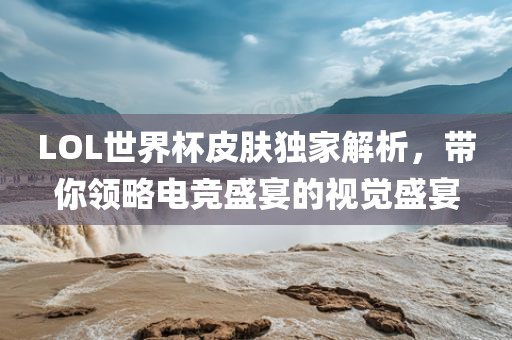 LOL世界杯皮肤独家解析，带你领略电竞盛宴的视觉盛宴