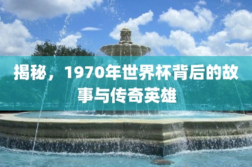 揭秘，1970年世界杯背后的故事与传奇英雄洪湖市顺升工程机械租赁有限公司