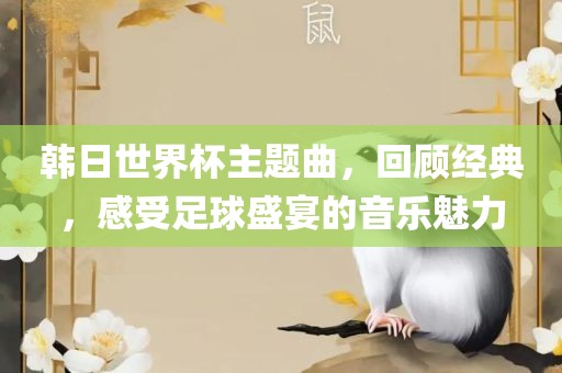 韩日世界杯主题曲，回顾经典，感受足球盛宴的音乐魅力