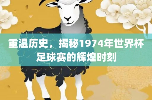 重温历史，揭秘1974年世界杯足球赛的辉煌时刻
