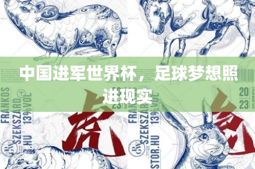 中国进军世界杯，足球梦想照进现实