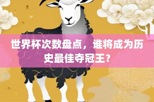 世界杯次数盘点，谁将成为历史最佳夺冠王？