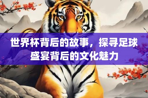 世界杯背后的故事，探寻足球盛宴背后的文化魅力