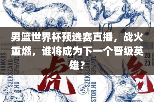 男篮世界杯预选赛直播，战火重燃，谁将成为下一个晋级英雄？