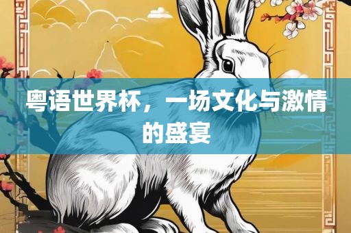 粤语世界杯，一场文化与激情的盛宴