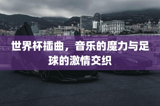 世界杯插曲，音乐的魔力与足球的激情交织