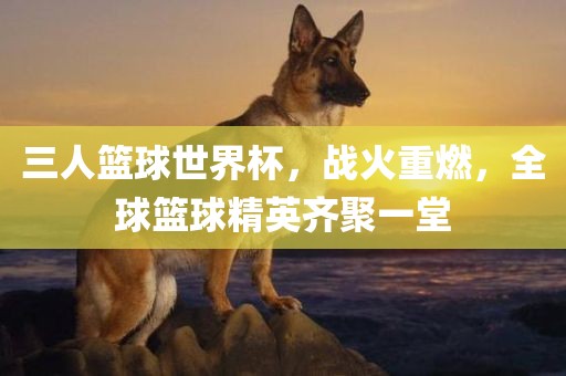 三人篮球世界杯，战火重燃，全球篮球精英齐聚一堂