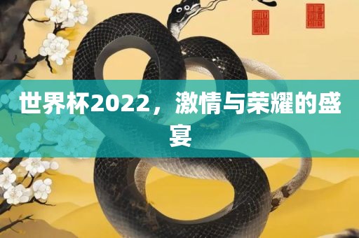 世界杯2022，激情与荣耀的盛宴