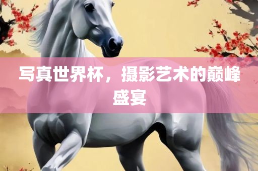 写真世界杯，摄影艺术的巅峰盛宴