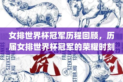 女排世界杯冠军历程回顾，历届女排世界杯冠军的荣耀时刻