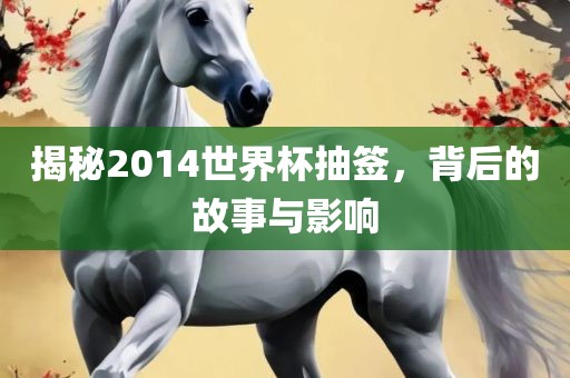 揭秘2014世界杯抽签，背后的故事与影响