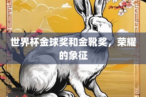 世界杯金球奖和金靴奖，荣耀的象征