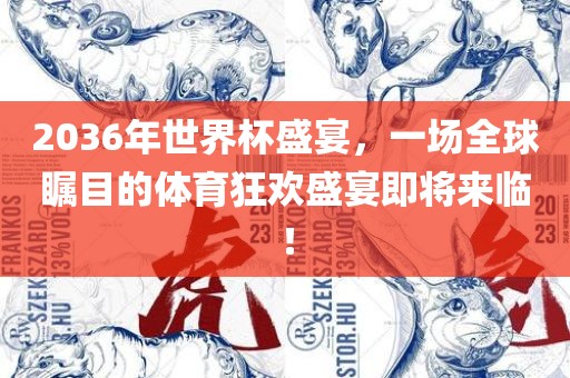 2036年世界杯盛宴，一场全球瞩目的体育狂欢盛宴即将来临！洪湖市顺升工程机械租赁有限公司