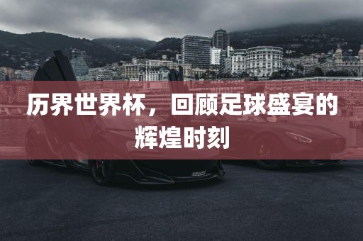 历界世界杯，回顾足球盛宴的辉煌时刻洪湖市顺升工程机械租赁有限公司