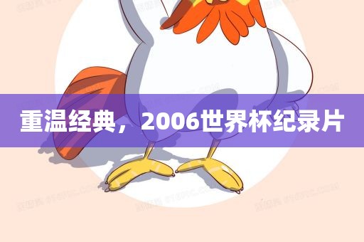 重温经典，2006世界杯纪录片洪湖市顺升工程机械租赁有限公司