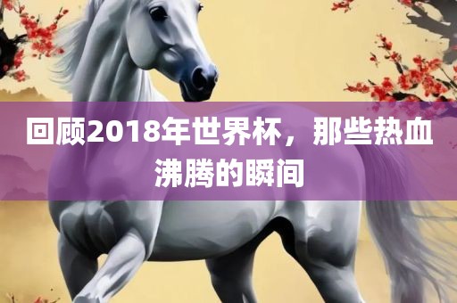 回顾2018年世界杯，那些热血沸腾的瞬间