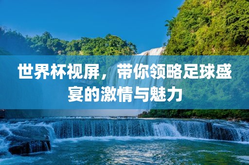 世界杯视屏，带你领略足球盛宴的激情与魅力