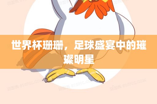世界杯珊珊，足球盛宴中的璀璨明星