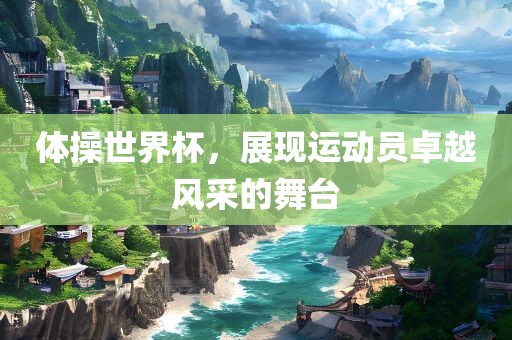 体洪湖市顺升工程机械租赁有限公司操世界杯，展现运动员卓越风采的舞台